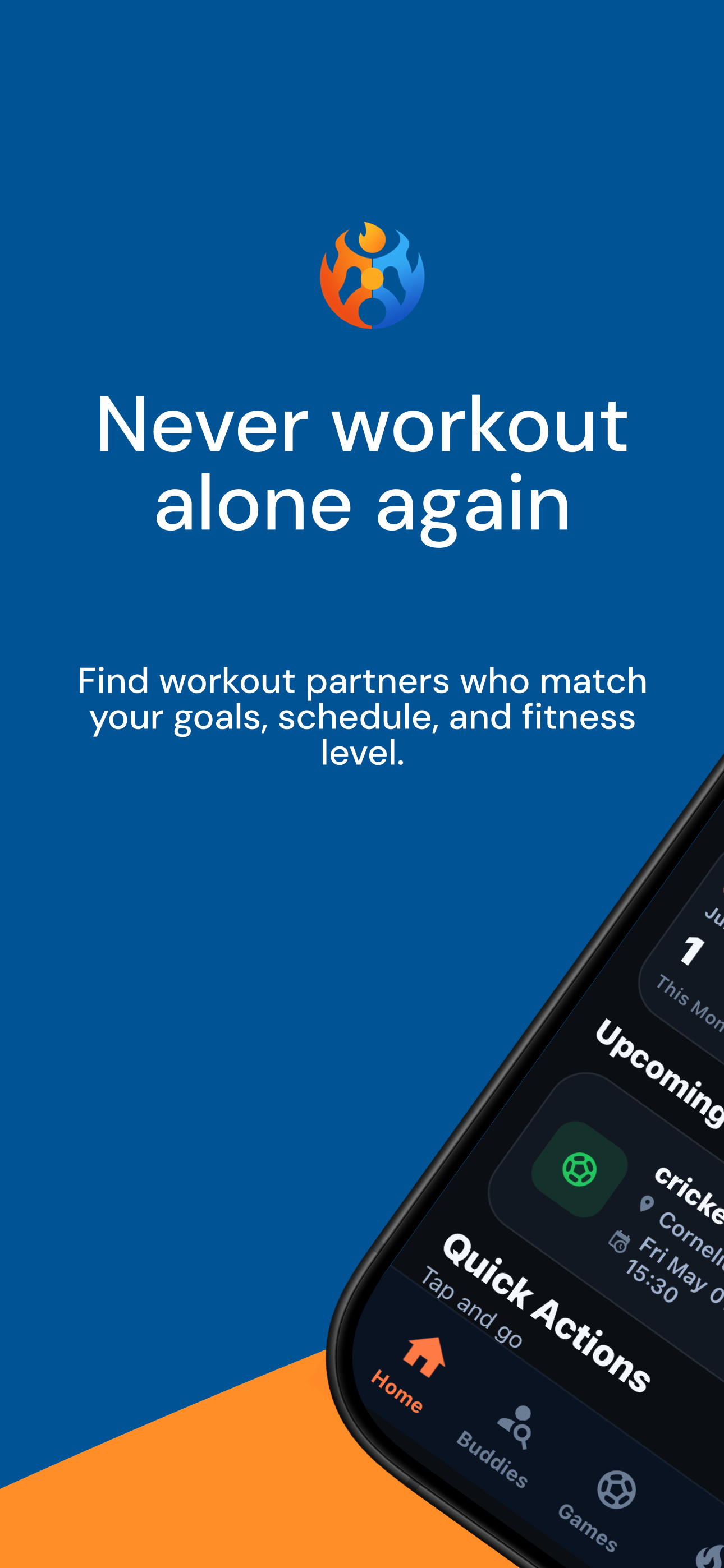 Fitly app screen 1